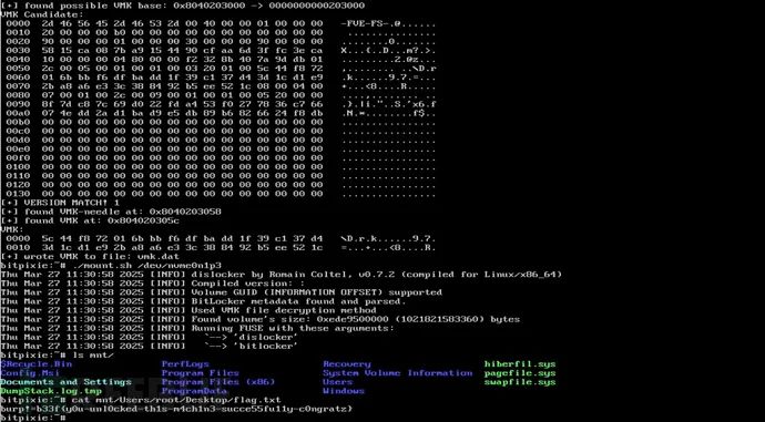 BitLocker绕过技术演示